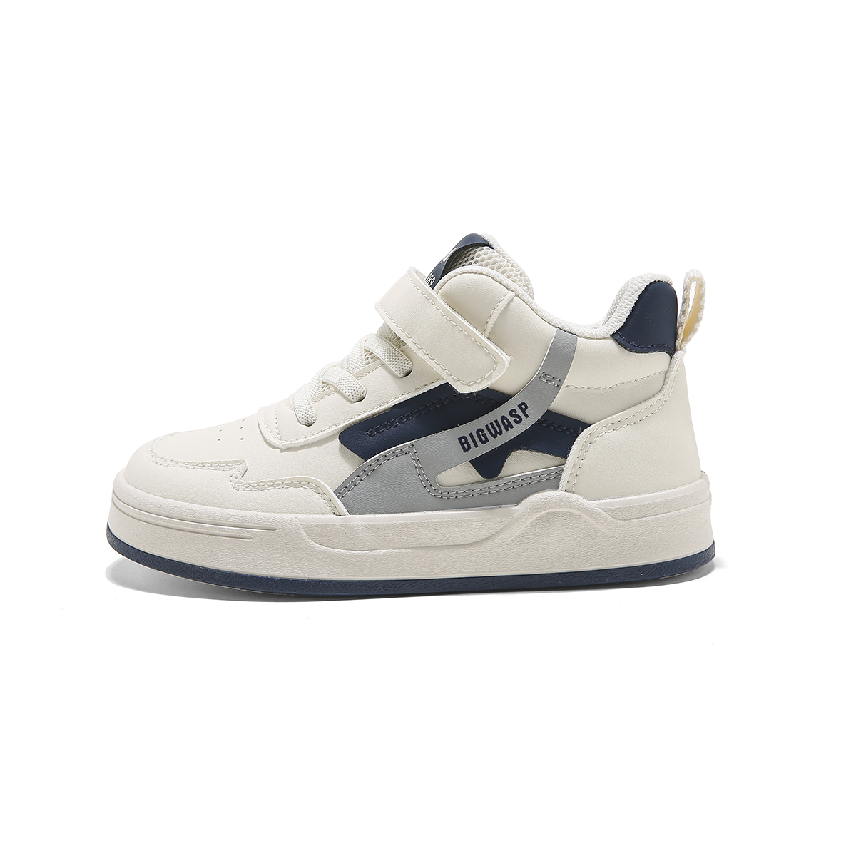 Детские кроссовки для скейтбординга с нескользящей амортизацией и высоким берцем. BIG WASP, бежевый/синий
Детские кроссовки для скейтбординга с нескользящей амортизацией и высоким берцем. BIG WASP, бежевый/синий
