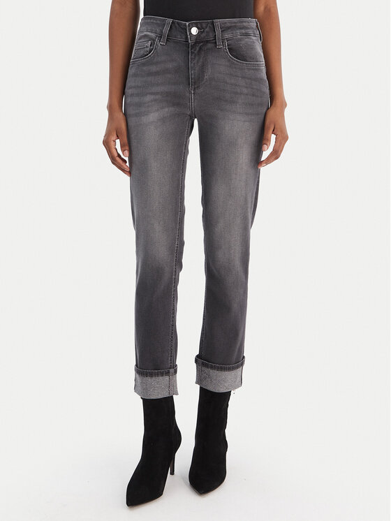 Джинсы regular fit UF5006 D4615 Liu Jo, серый
Джинсы regular fit UF5006 D4615 Liu Jo, серый