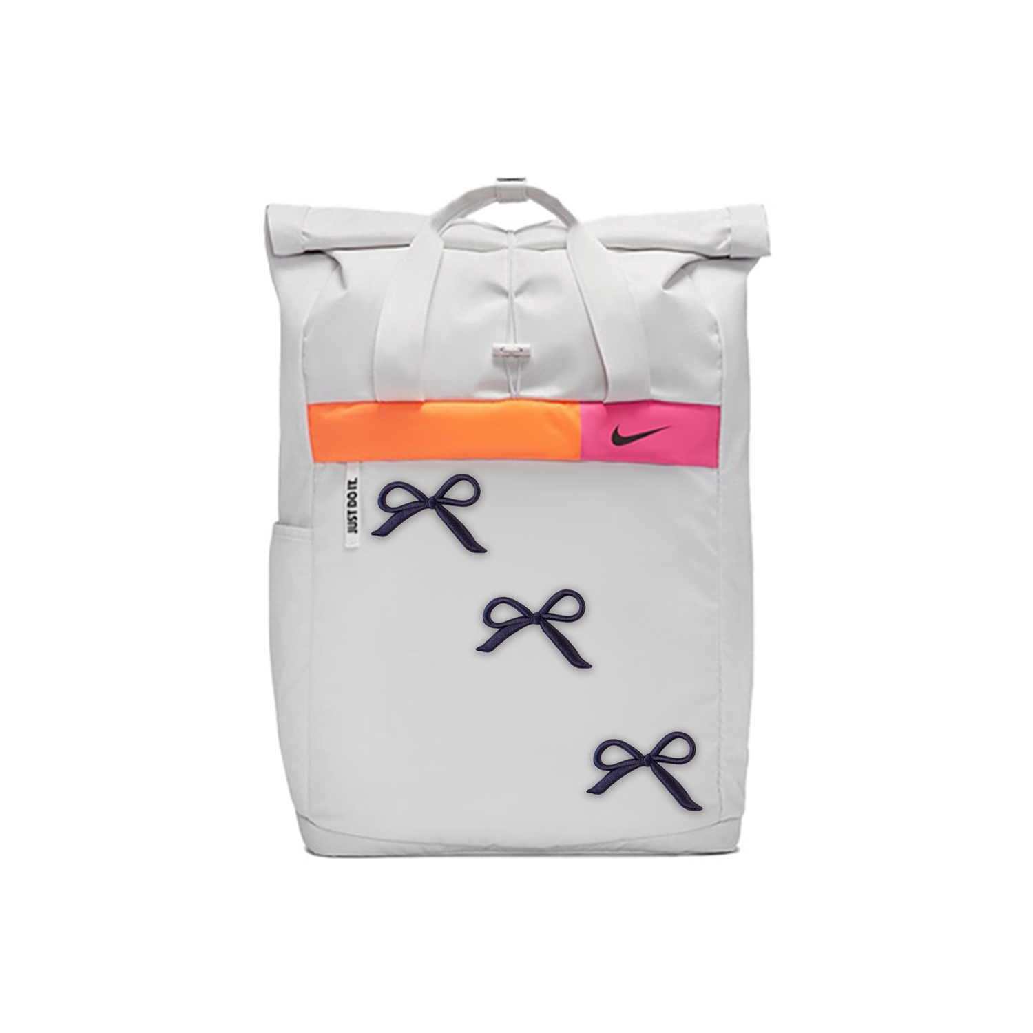 Nike Тканевый рюкзак унисекс светло-серебристый серый, Bowknot
Nike Тканевый рюкзак унисекс светло-серебристый серый, Bowknot