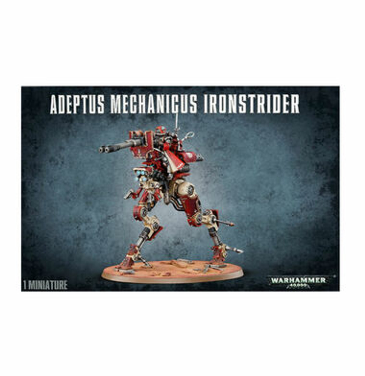 Миниатюра Warhammer 40K: Adeptus Mechanicus Ironstrider
Миниатюра Warhammer 40K: Adeptus Mechanicus Ironstrider