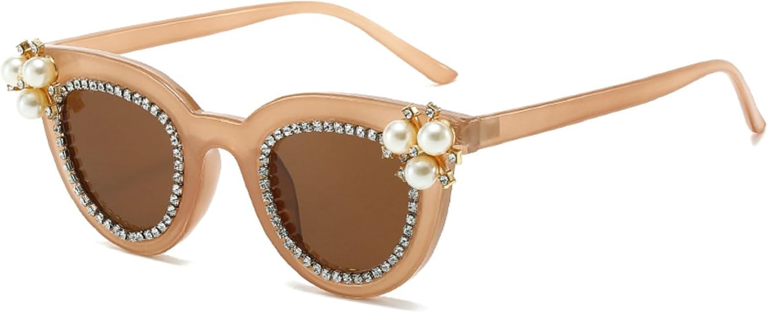 Солнцезащитные очки «кошачий глаз» с перламутровыми стразами для женщин, блестящие бриллиантовые солнцезащитные очки для вечеринок, хрустальный декор, защита от УФ-излучения mincl, Brown
Солнцезащитные очки «кошачий глаз» с перламутровыми стразами для женщин, блестящие бриллиантовые солнцезащитные очки для вечеринок, хрустальный декор, защита от УФ-излучения mincl, Brown