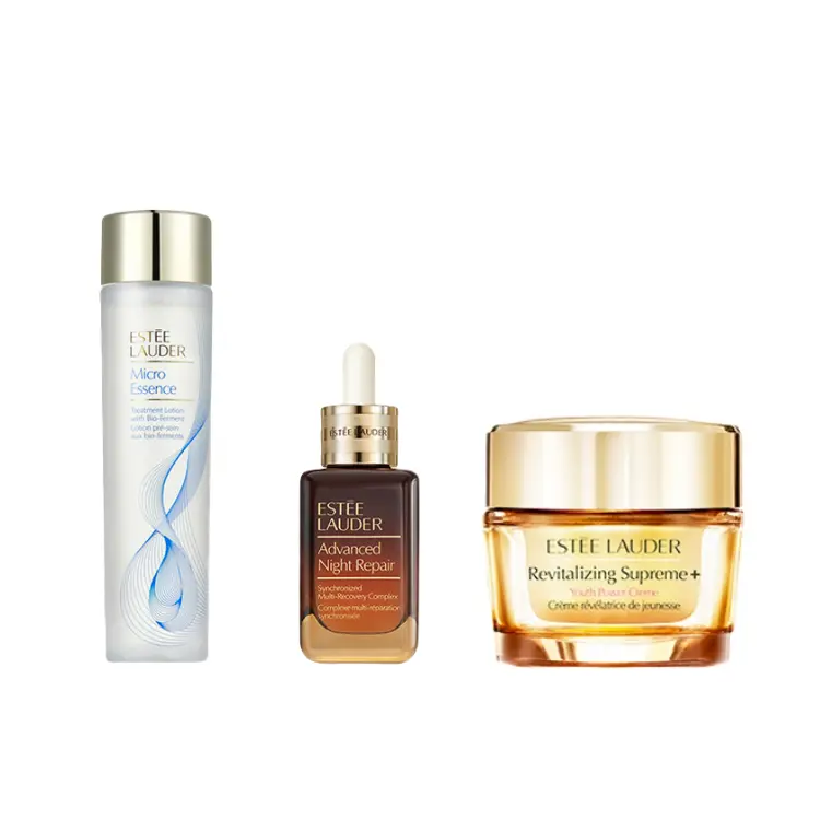 ESTEE LAUDER Набор из трех водяных сывороток, Original Serum и крем для лица Little Brown Bottle Smart Essence
ESTEE LAUDER Набор из трех водяных сывороток, Original Serum и крем для лица Little Brown Bottle Smart Essence