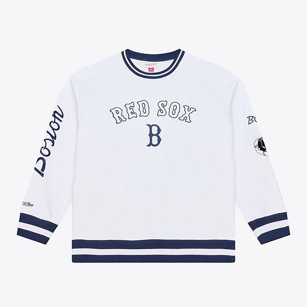 Мужской белый свитшот Boston Red Sox Arctic Fleece Mitchell & Ness
Мужской белый свитшот Boston Red Sox Arctic Fleece Mitchell & Ness
