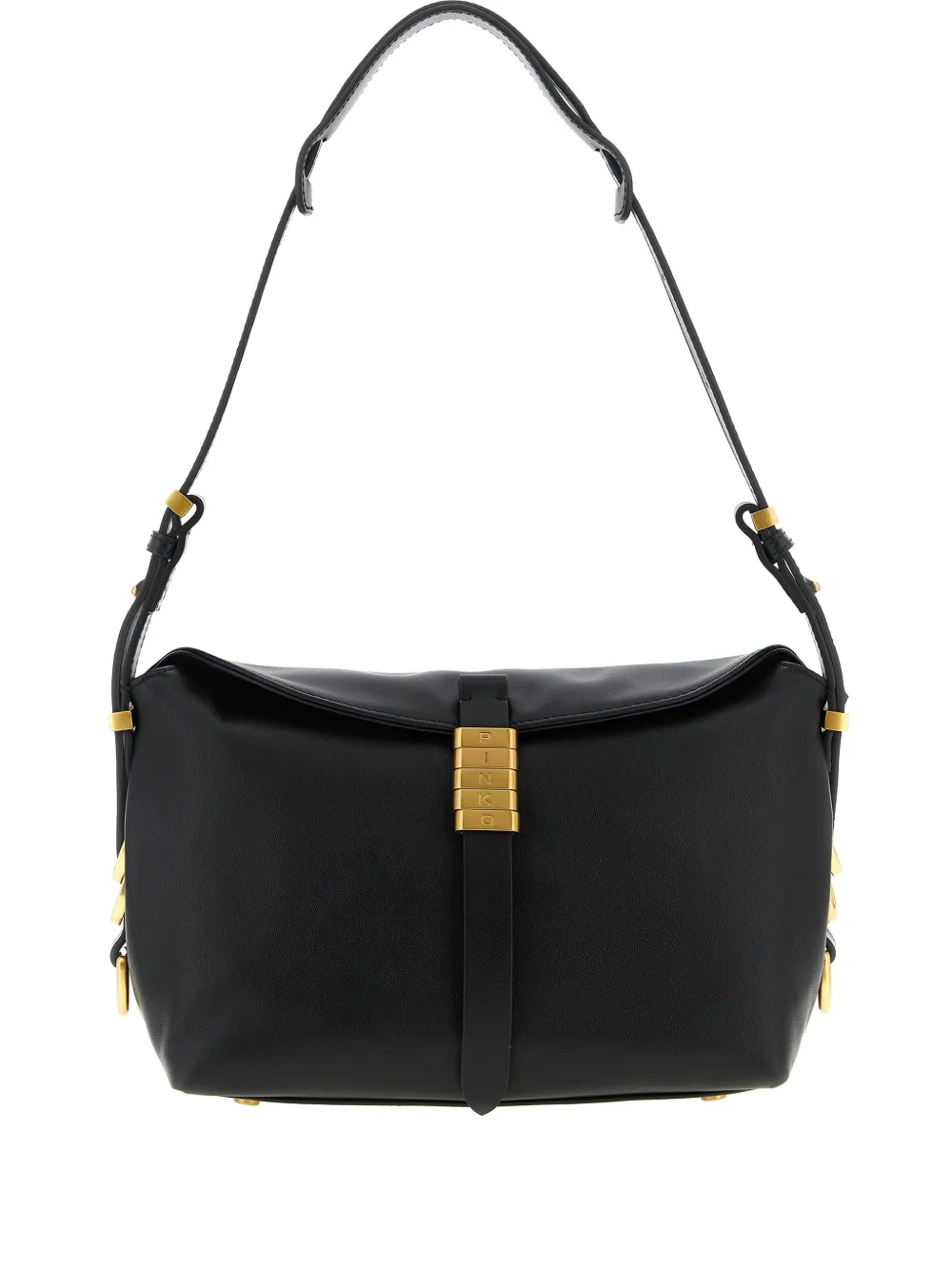 Сумка на плечо Saddle с гравированными кольцами Pinko, черный
Сумка на плечо Saddle с гравированными кольцами Pinko, черный
