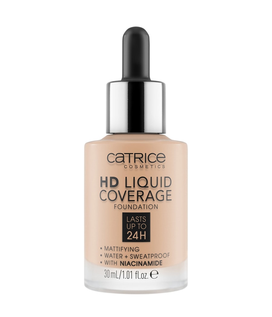 Жидкая основа CATRICE HD Liquid Coverage, Nr. 030 - Sand Beige, 30 ml
Жидкая основа CATRICE HD Liquid Coverage, Nr. 030 - Sand Beige, 30 ml