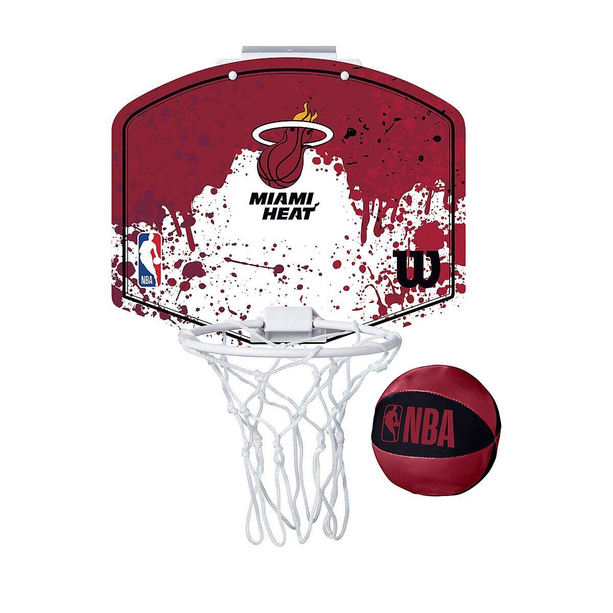 Мини обруч команды NBA Miami Heat Wilson, красный
Мини обруч команды NBA Miami Heat Wilson, красный