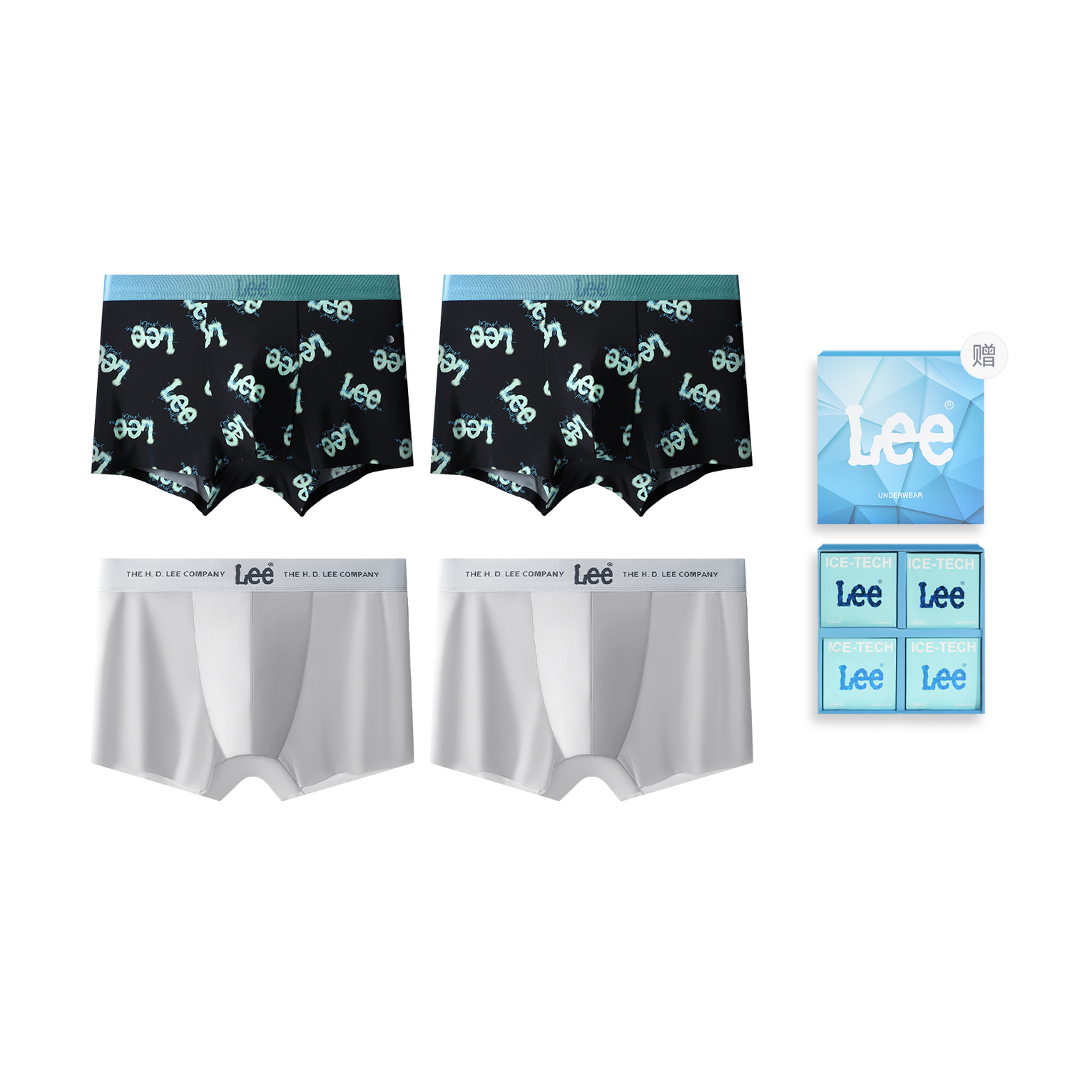 Lee Sunset 1.0 подарочный набор мужского белья 4 шт
Lee Sunset 1.0 подарочный набор мужского белья 4 шт