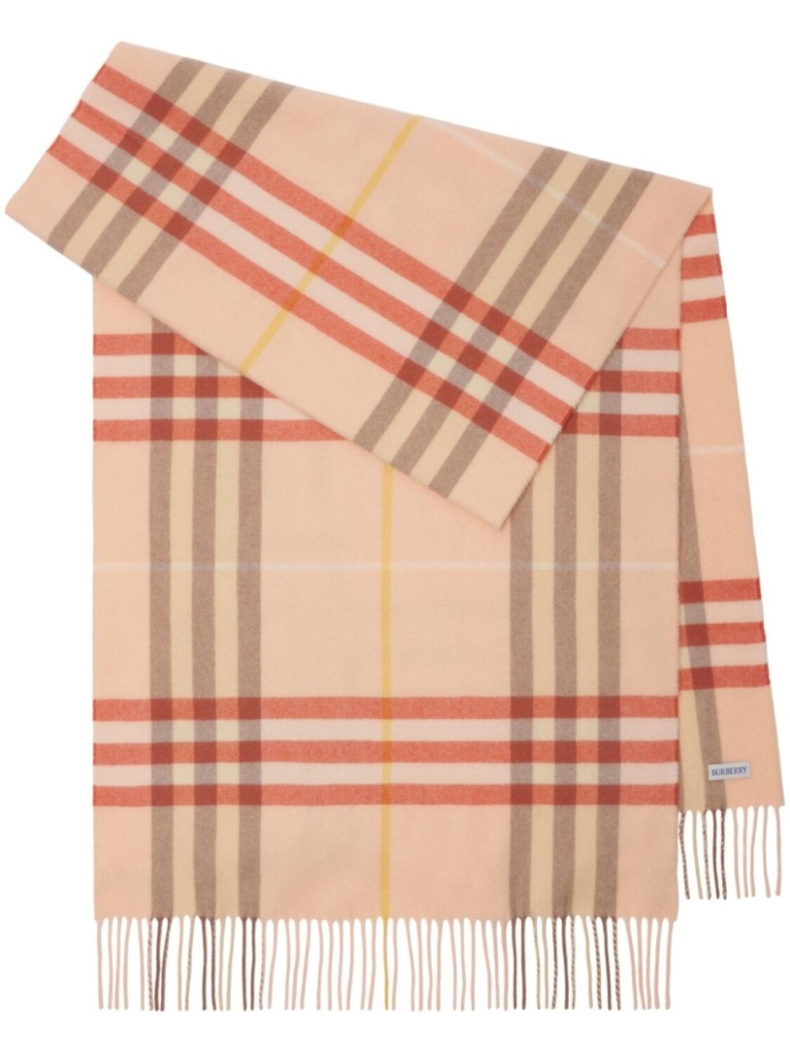 Широкий клетчатый шарф Burberry, розовый
Широкий клетчатый шарф Burberry, розовый