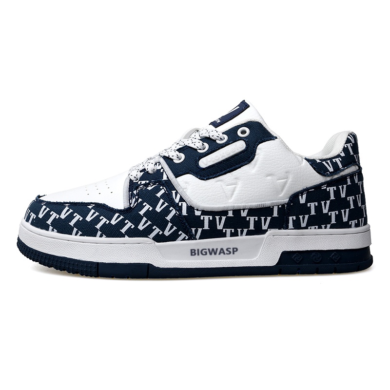 Низкие скейтбордистские кроссовки унисекс Bigwasp, белый синий
Низкие скейтбордистские кроссовки унисекс Bigwasp, белый синий