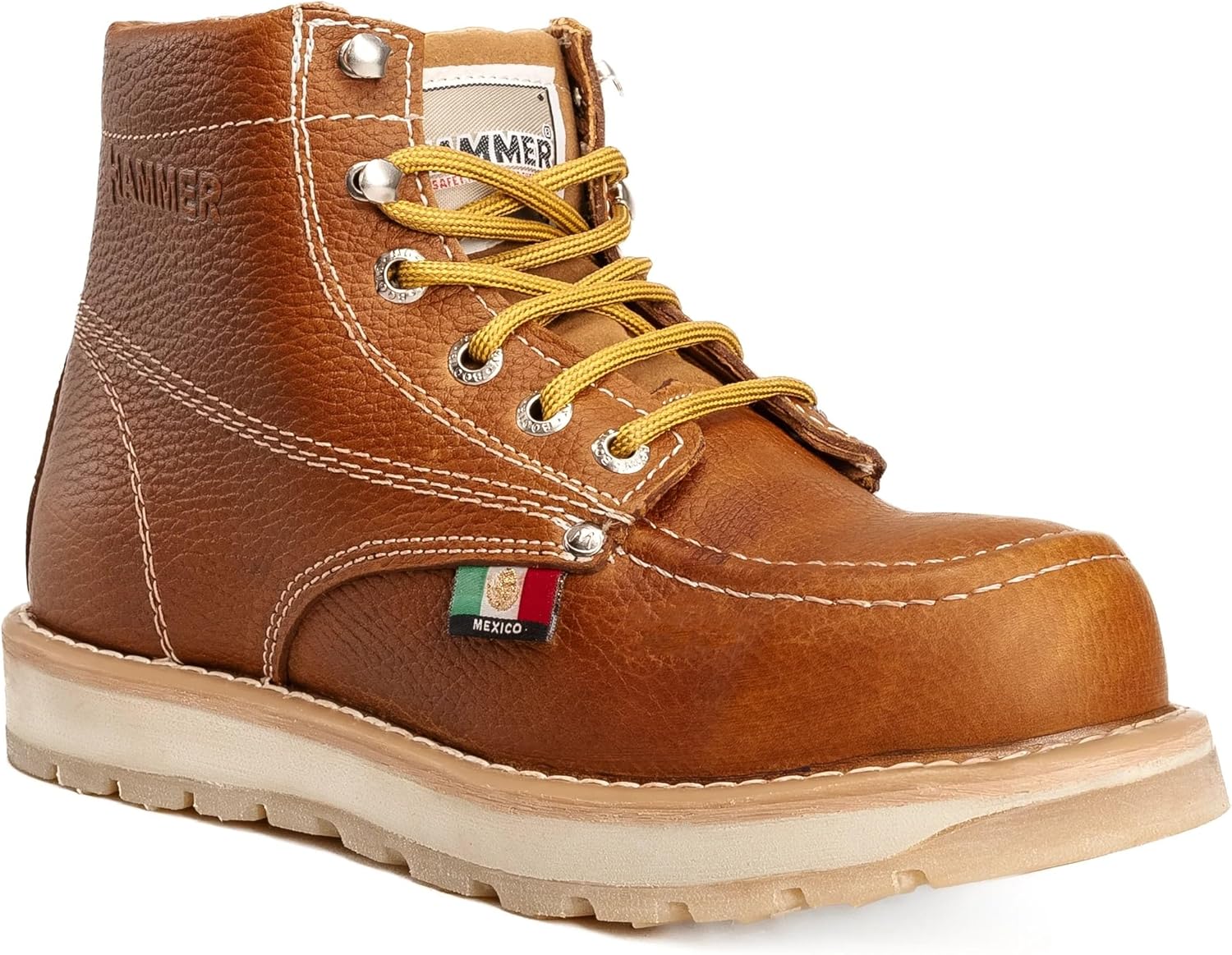 Мужские ботинки Hammer MU1132 с флагом MEX из натуральной кожи - медового цвета, 15 см, с двухслойными стельками, устойчивые к маслу и воде, с изоляцией, против усталости, легкие Generic, initial
Мужские ботинки Hammer MU1132 с флагом MEX из натуральной кожи - медового цвета, 15 см, с двухслойными стельками, устойчивые к маслу и воде, с изоляцией, против усталости, легкие Generic, initial