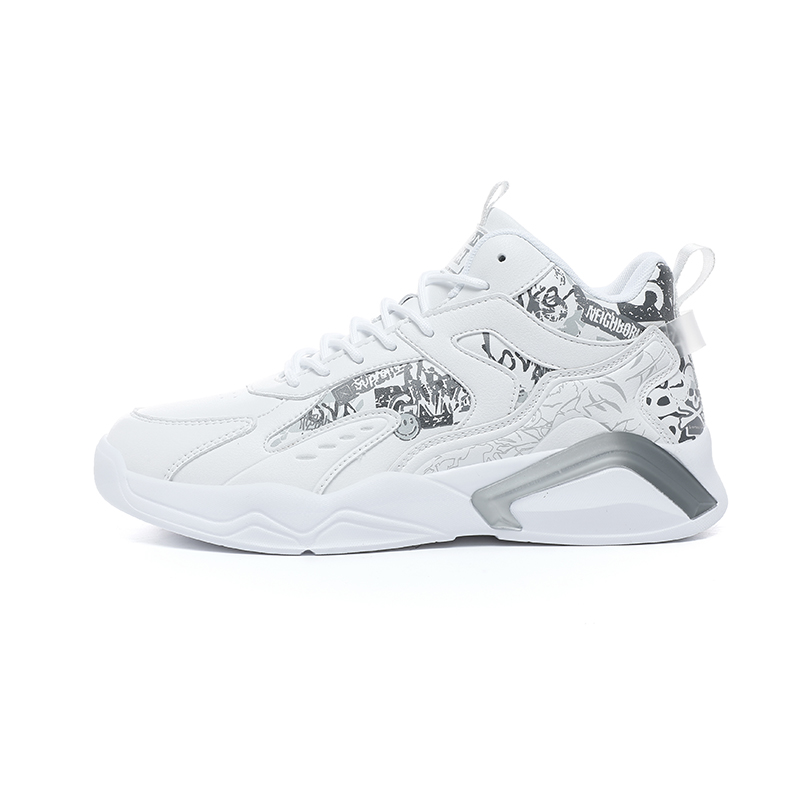 JSWEI Антискользящие износостойкие мужские высокие кеды бело-серые, цвет White Gray
JSWEI Антискользящие износостойкие мужские высокие кеды бело-серые, цвет White Gray