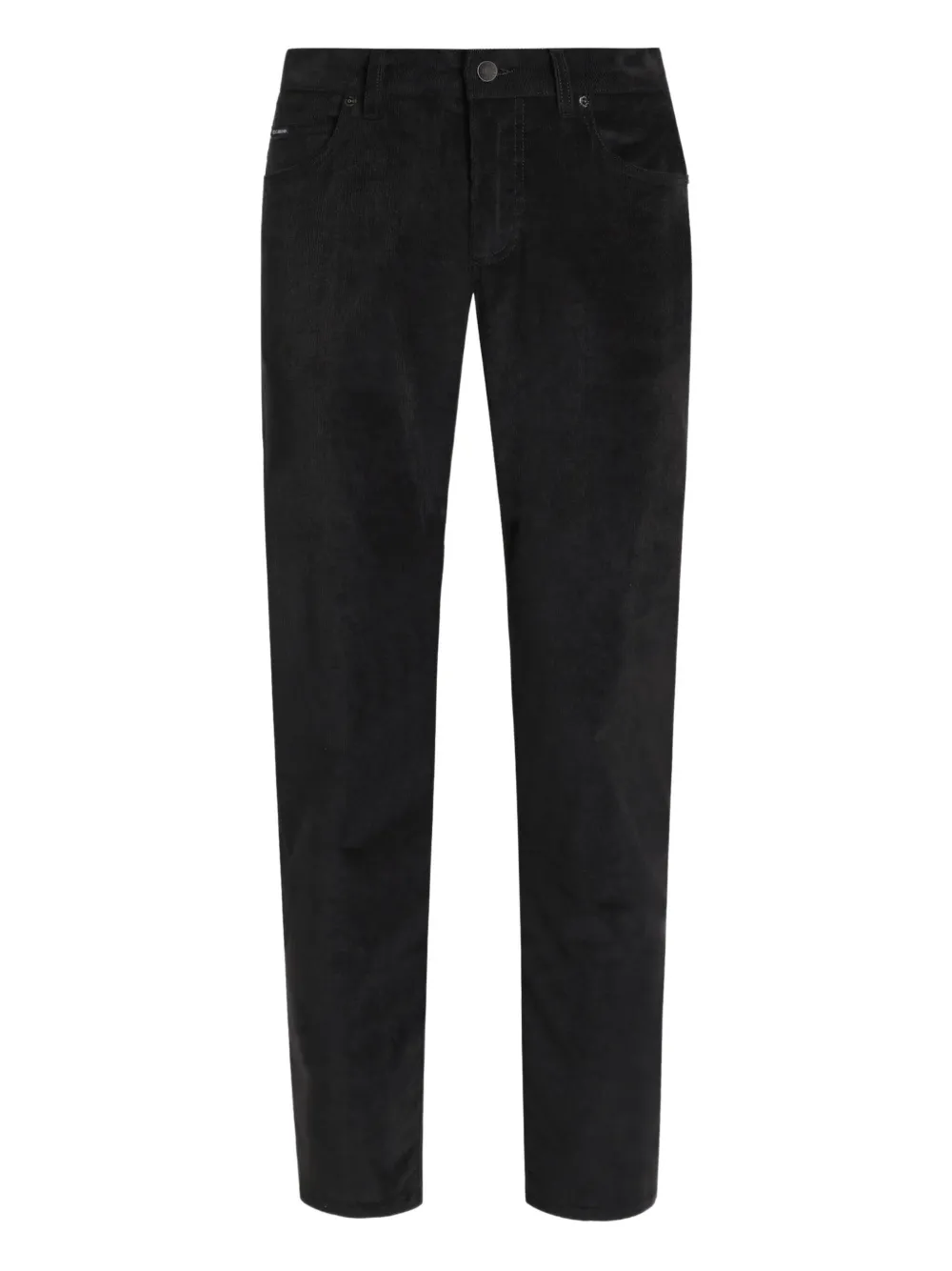 Вельветовые брюки с логотипом Dolce & Gabbana, черный
Вельветовые брюки с логотипом Dolce & Gabbana, черный