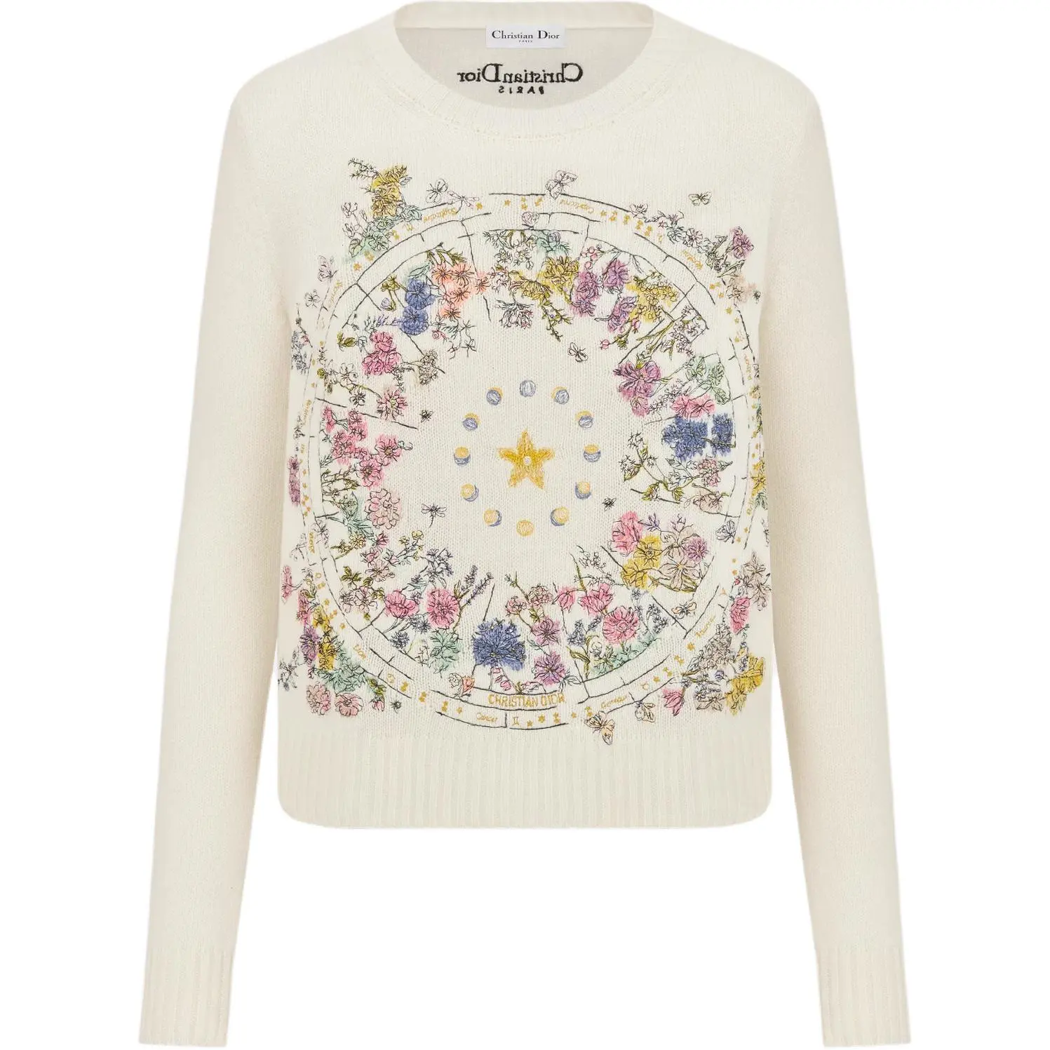 Женский кашемировый свитер FW25 DIOR, бежевый
Женский кашемировый свитер FW25 DIOR, бежевый