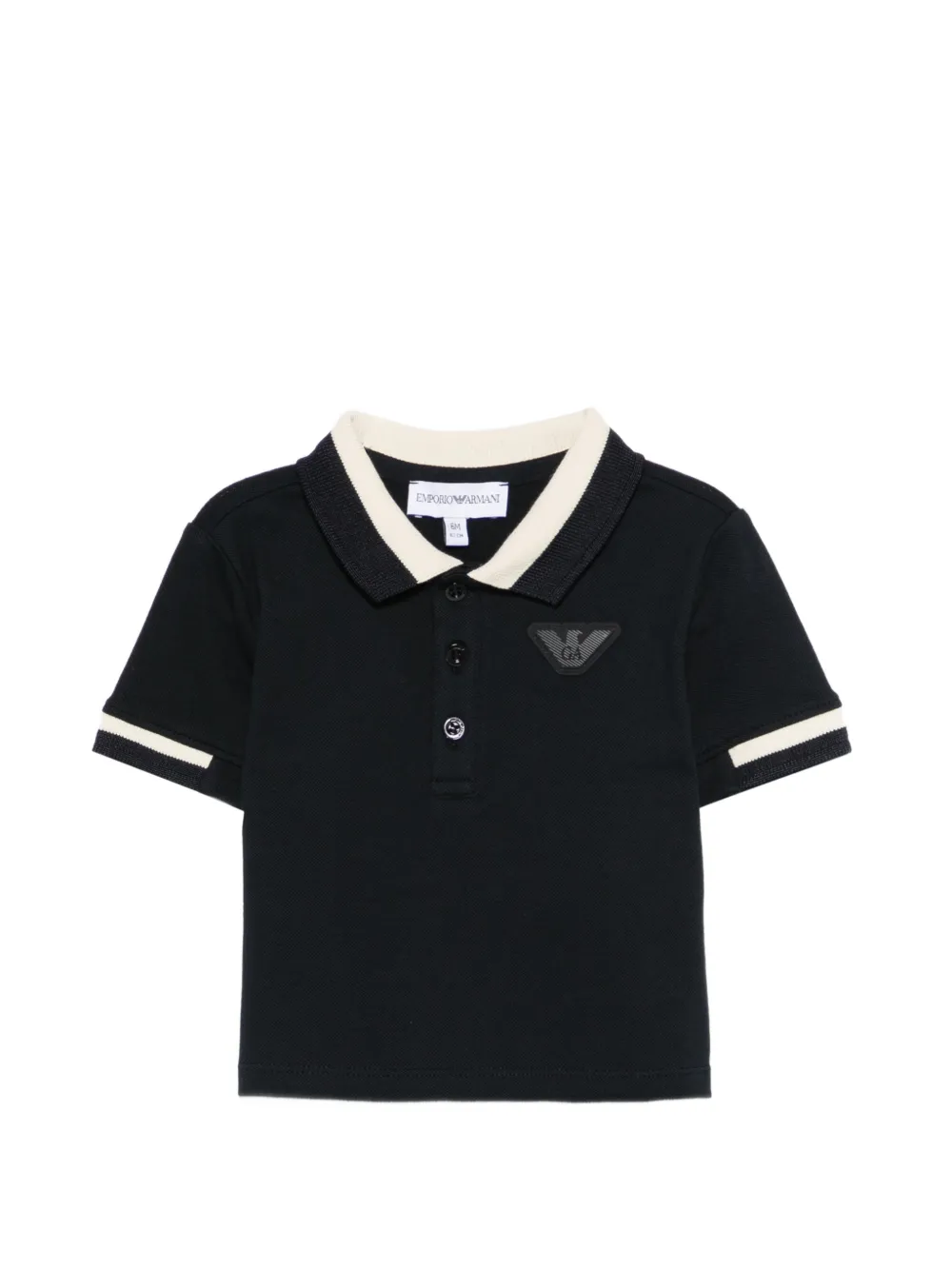Поло с нашивкой-логотипом Emporio Armani Kids, черный
Поло с нашивкой-логотипом Emporio Armani Kids, черный