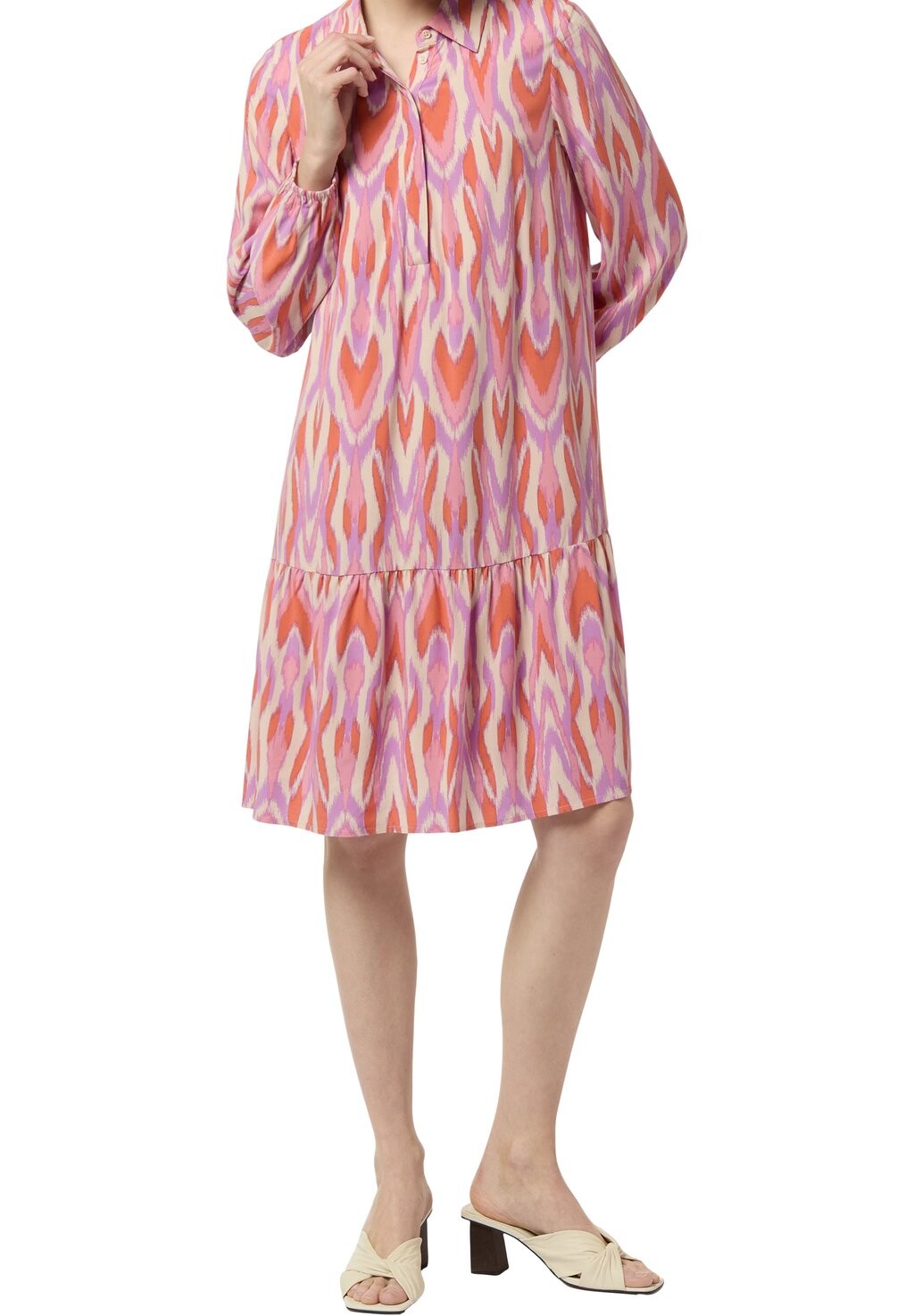 Платье-рубашка ALL-OVER comma, белый
Платье-рубашка ALL-OVER comma, белый