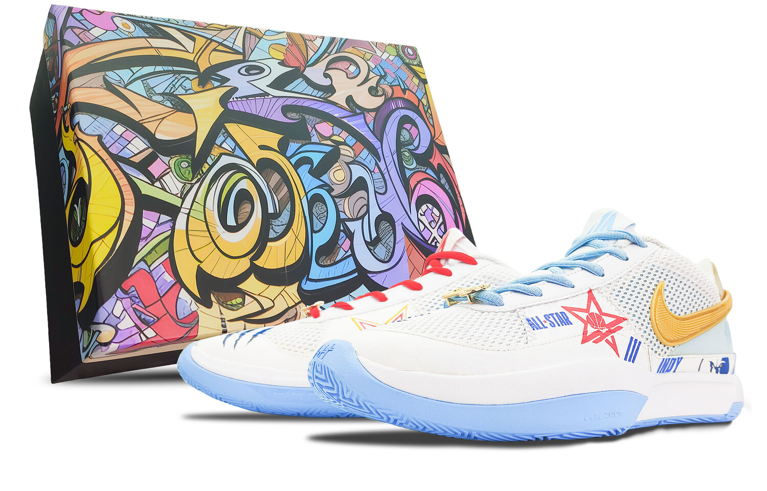 Баскетбольные кроссовки Nike Ja 1 унисекс, White
Баскетбольные кроссовки Nike Ja 1 унисекс, White