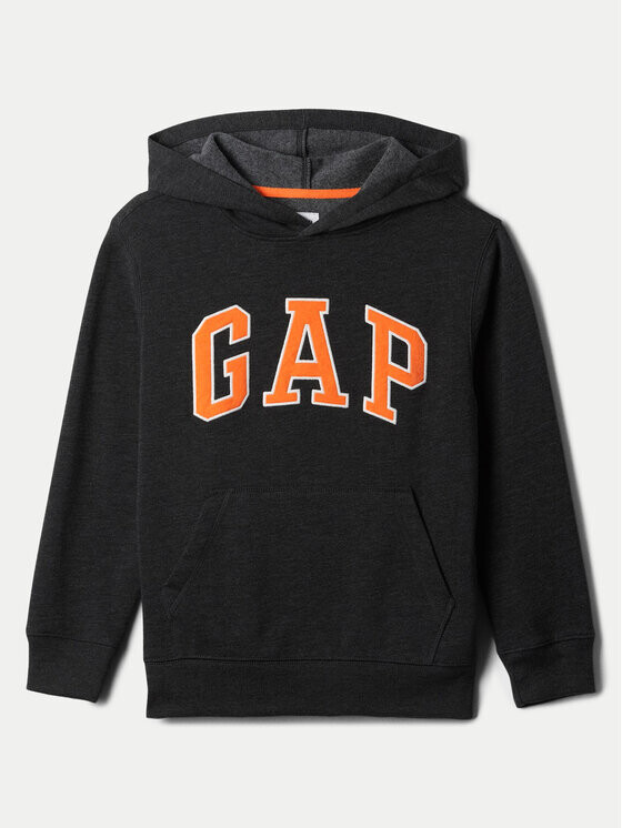 Толстовка обычного кроя Gap, черный
Толстовка обычного кроя Gap, черный