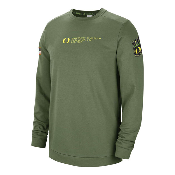 Толстовка Nike Oregon Ducks Salute To Service Team Issue Crewneck 'Olive', зеленый
Толстовка Nike Oregon Ducks Salute To Service Team Issue Crewneck 'Olive', зеленый
