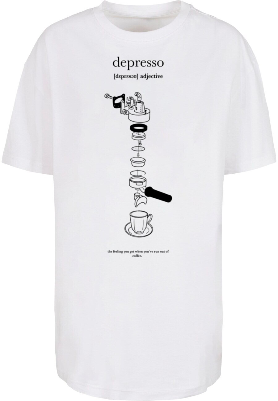 Футболка Mister Tee Shirt Depresso, белый
Футболка Mister Tee Shirt Depresso, белый