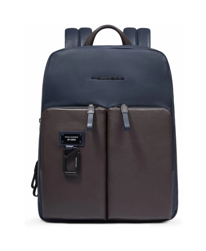 Тонкий рюкзак для ноутбука с отделением для iPad, противоударной подкладкой и защитой от RFID-сканирования. Piquadro, синий
Тонкий рюкзак для ноутбука с отделением для iPad, противоударной подкладкой и защитой от RFID-сканирования. Piquadro, синий