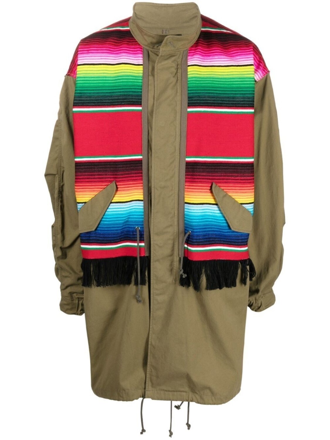 Пальто миди со вставками Junya Watanabe MAN, зеленый
Пальто миди со вставками Junya Watanabe MAN, зеленый