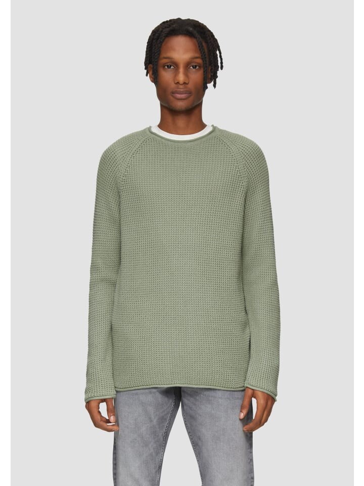 Пуловер QS Strick langarm, зеленый
Пуловер QS Strick langarm, зеленый