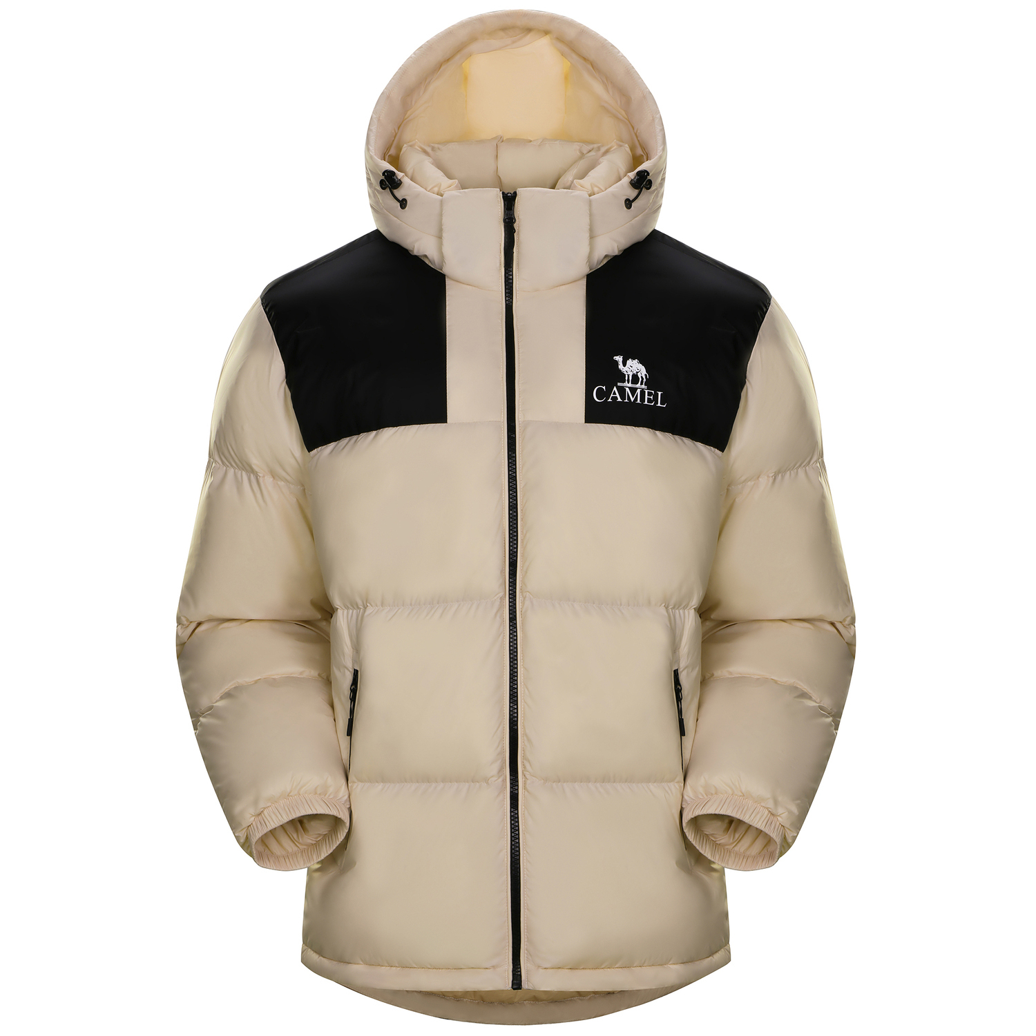 CAMEL Теплая флисовая серия пуховик Unisex, Coconut Shell/Phantom Black
CAMEL Теплая флисовая серия пуховик Unisex, Coconut Shell/Phantom Black