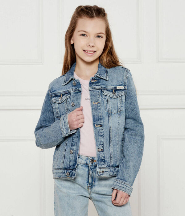 Джинсовая куртка детская Calvin Klein Jeans Regular Fit, синий
Джинсовая куртка детская Calvin Klein Jeans Regular Fit, синий