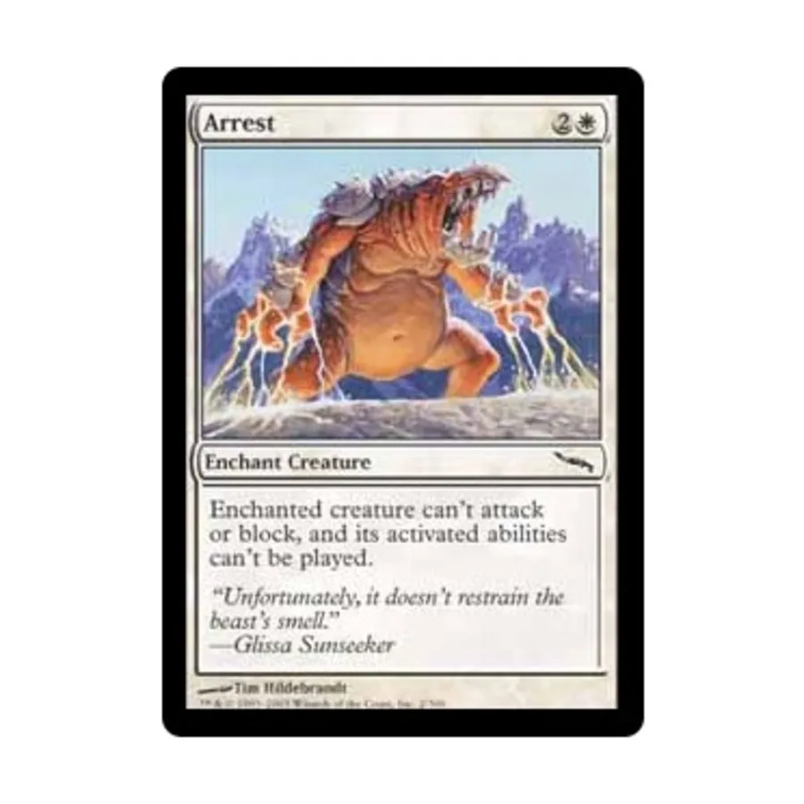 CCG Арест (C) (Рольга), MTG - Mirrodin
CCG Арест (C) (Рольга), MTG - Mirrodin