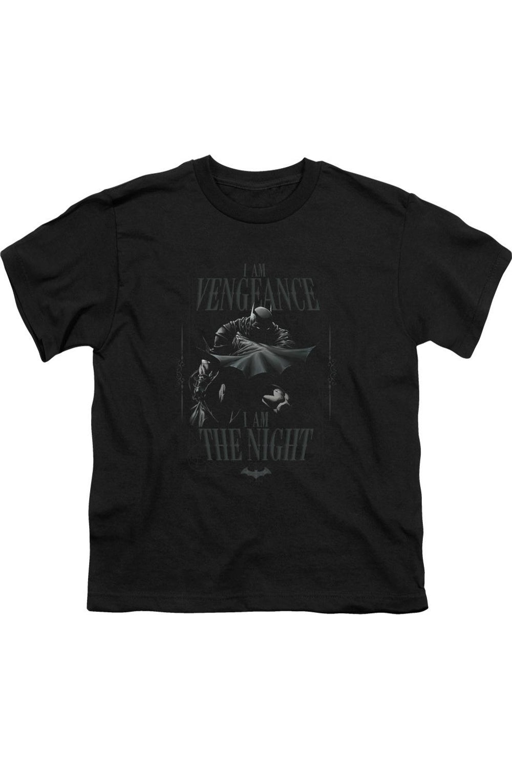 Футболка детская Batman I Am с коротким рукавом Gildan, черный
Футболка детская Batman I Am с коротким рукавом Gildan, черный