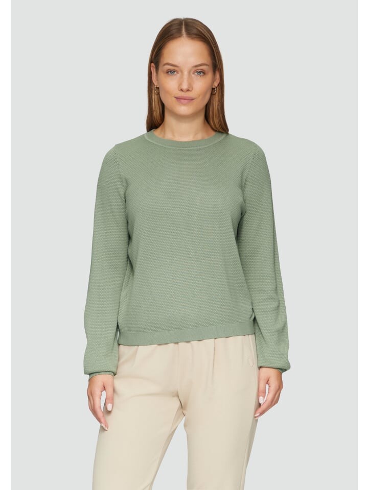 Пуловер QS Strick langarm, зеленый
Пуловер QS Strick langarm, зеленый