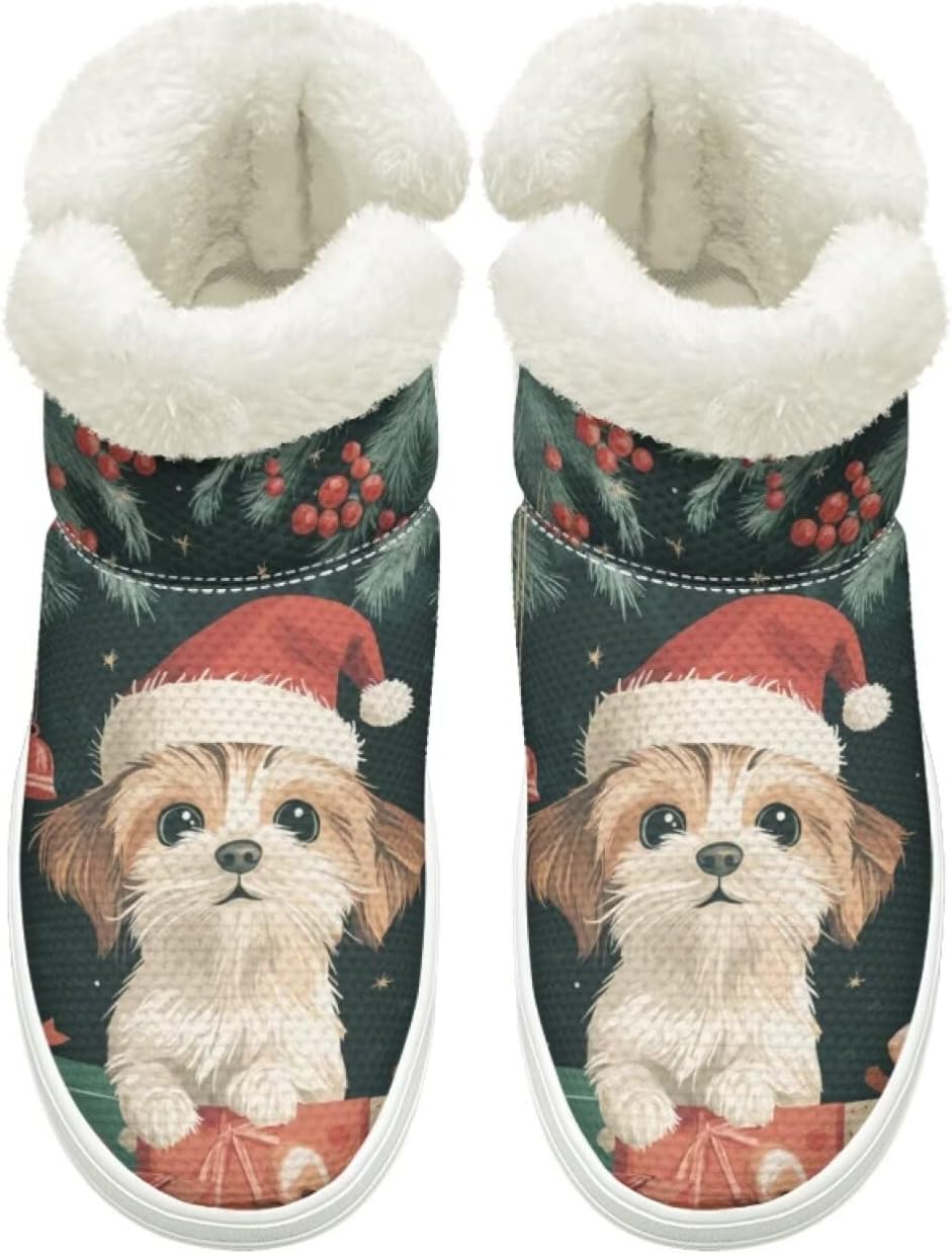 Женские и мужские зимние ботинки на слипоне, дышащая сетка, зимняя обувь для улицы с нескользящей удобной подошвой Cugasmaru, Christmas Dog
Женские и мужские зимние ботинки на слипоне, дышащая сетка, зимняя обувь для улицы с нескользящей удобной подошвой Cugasmaru, Christmas Dog