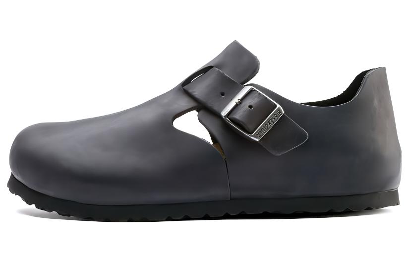 Низкие повседневные туфли Birkenstock мужские черные узкие
Низкие повседневные туфли Birkenstock мужские черные узкие