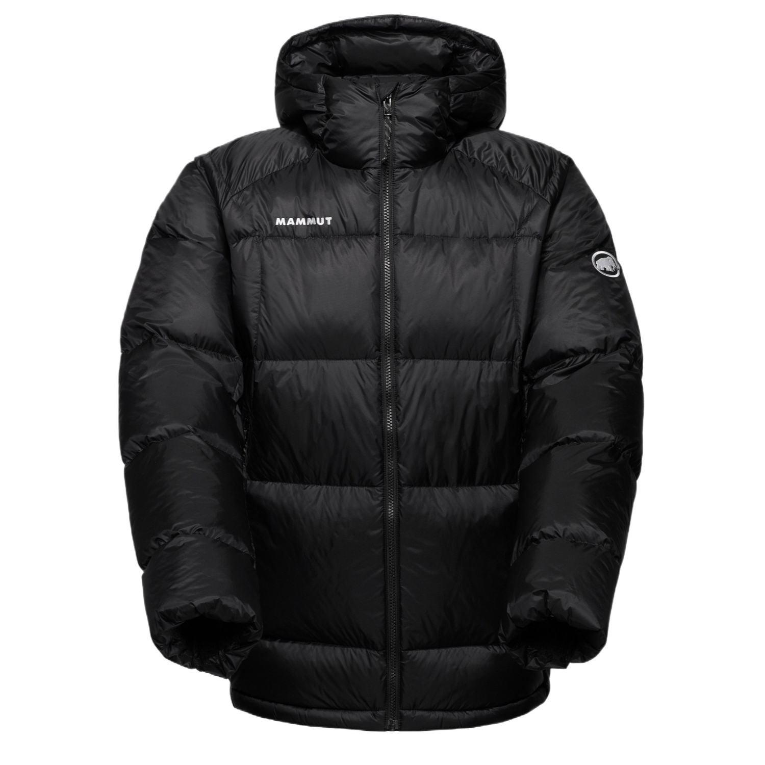 Мужская пуховая куртка с капюшоном, средней высоты Mammut, черный
Мужская пуховая куртка с капюшоном, средней высоты Mammut, черный
