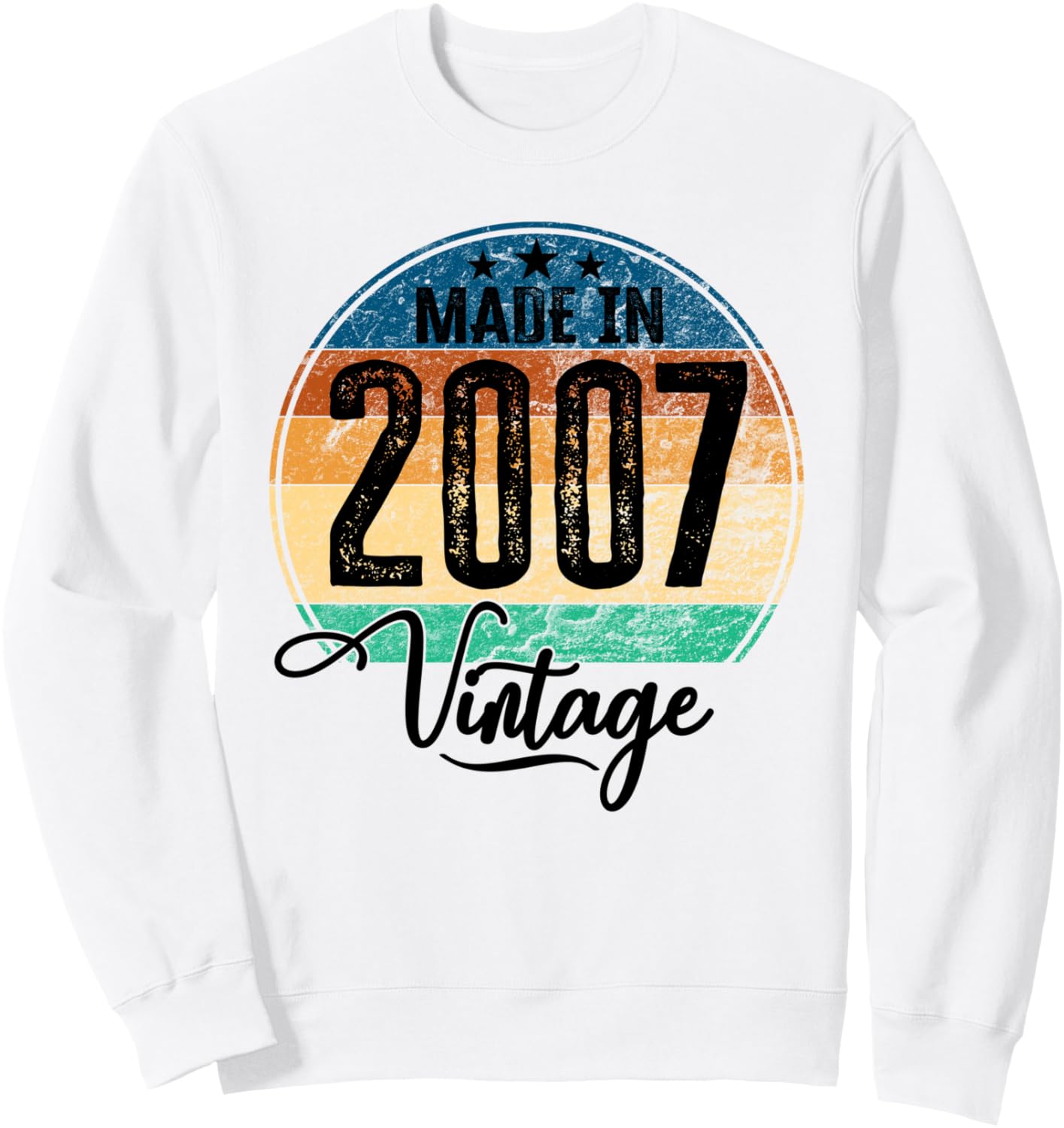 Винтажная толстовка ко дню рождения 2007 года Kattos - Happy Birthday 2007, белый
Винтажная толстовка ко дню рождения 2007 года Kattos - Happy Birthday 2007, белый