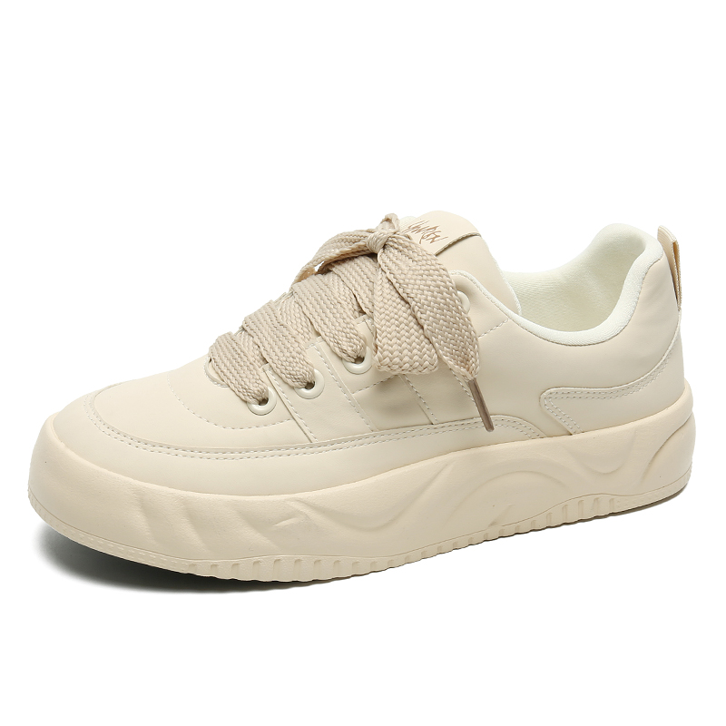 VANSSI Мужские низкие скейтерские кеды бежевые, цвет Beige
VANSSI Мужские низкие скейтерские кеды бежевые, цвет Beige