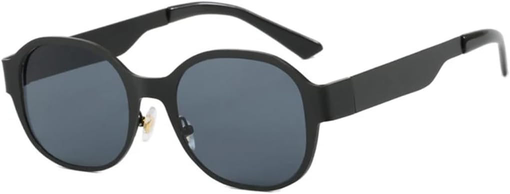 Металлические ретро-солнцезащитные очки для женщин, модные, овальной формы, с защитой от УФ-излучения, зеркальные, стильные, повседневные, очки UV400 TKKTLLT, Blackgrey
Металлические ретро-солнцезащитные очки для женщин, модные, овальной формы, с защитой от УФ-излучения, зеркальные, стильные, повседневные, очки UV400 TKKTLLT, Blackgrey