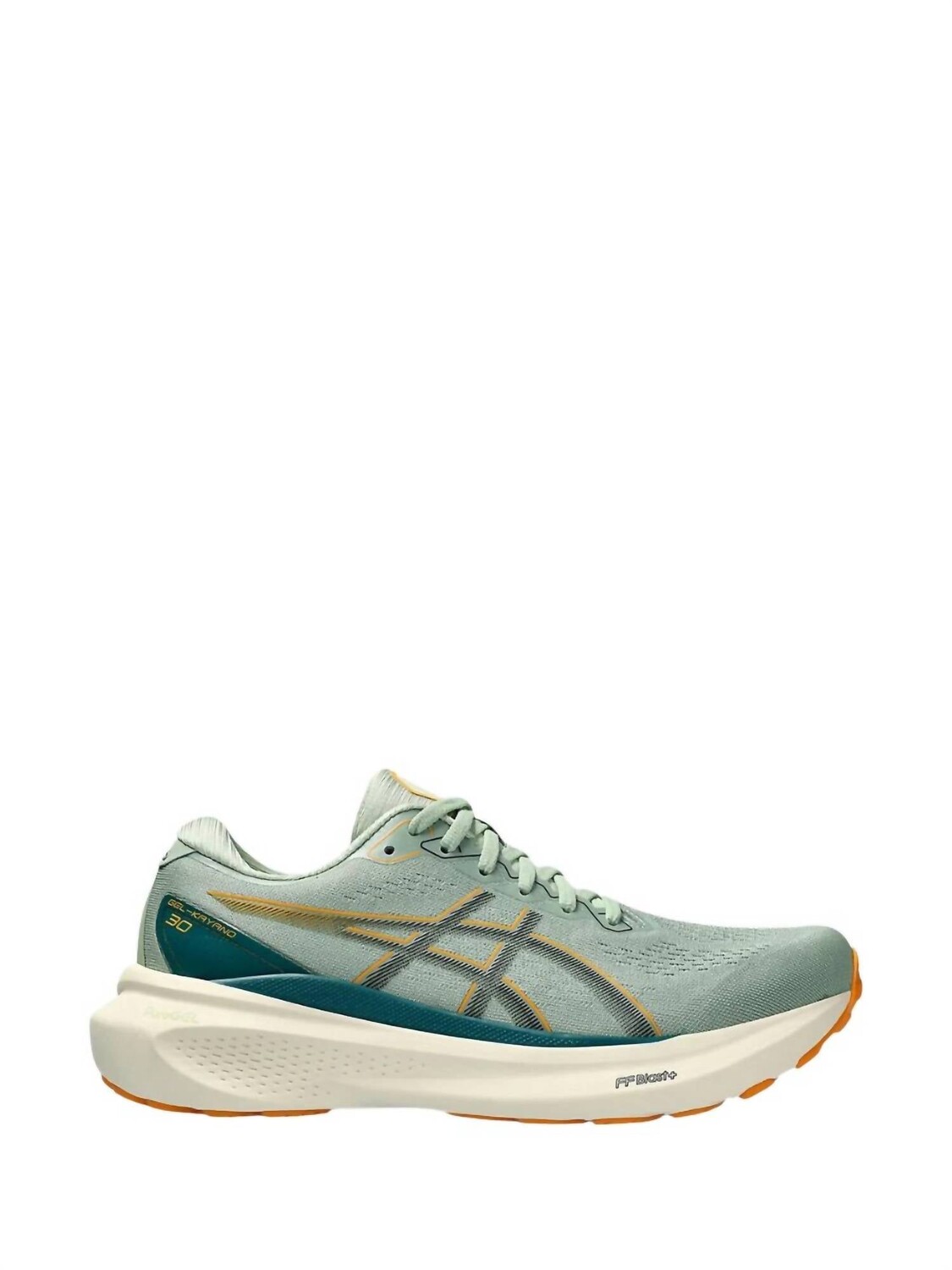 Мужские кроссовки Gel Kayano 30 – D/средняя ширина, темно-нефритовый цвет, черный ASICS 
Мужские кроссовки Gel Kayano 30 – D/средняя ширина, темно-нефритовый цвет, черный ASICS