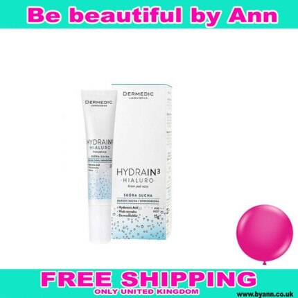 Hydrain 3 Гиалуроновый крем для глаз 15 г, Dermedic
Hydrain 3 Гиалуроновый крем для глаз 15 г, Dermedic