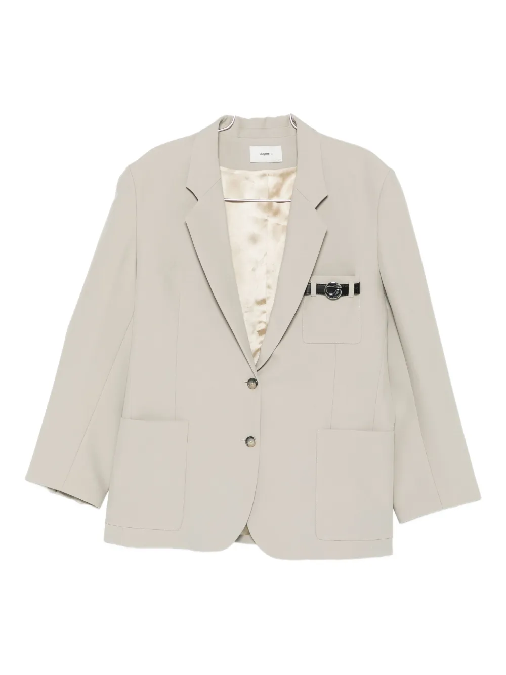 Жакет с поясом и карманом COPERNI, нейтральный
Жакет с поясом и карманом COPERNI, нейтральный