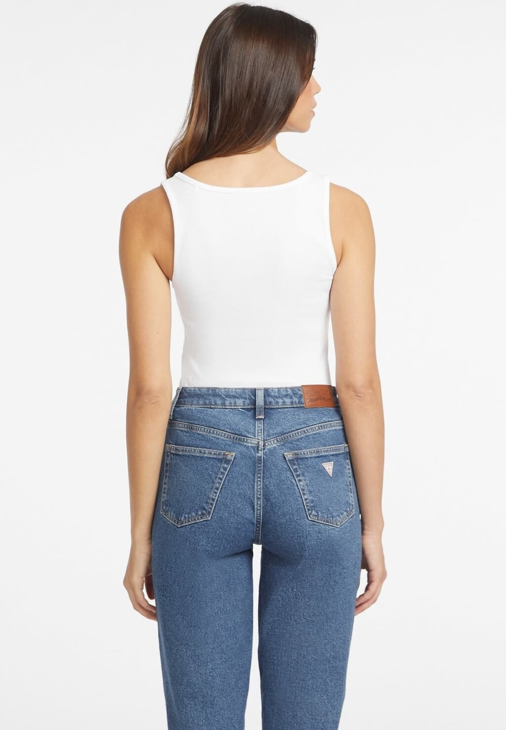 Топ Tank Slim Emb Guess, чисто-белый
Топ Tank Slim Emb Guess, чисто-белый