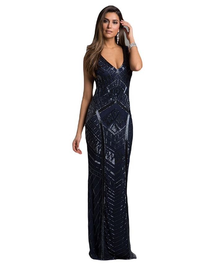 Женское - приталенное платье с вышивкой в тон Lara, синий
Женское - приталенное платье с вышивкой в тон Lara, синий