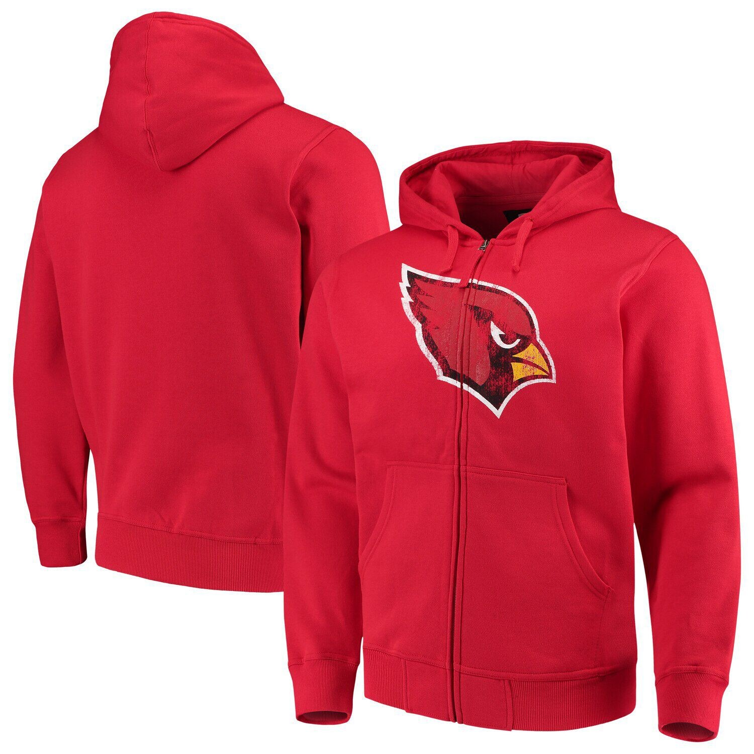 Мужская толстовка с молнией во всю длину и логотипом G-III Sports by Carl Banks Cardinal Arizona Cardinals Primary Logo Starter 
Мужская толстовка с молнией во всю длину и логотипом G-III Sports by Carl Banks Cardinal Arizona Cardinals Primary Logo Starter