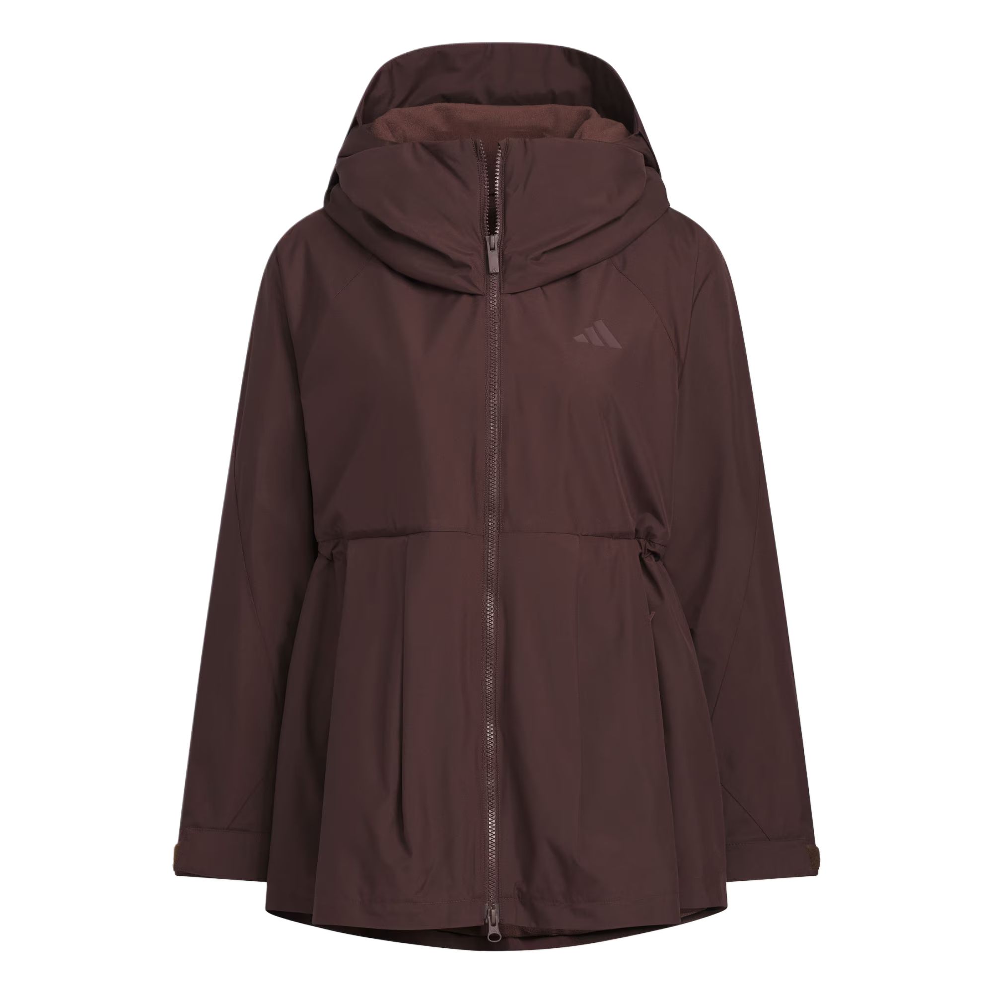 Удлиненная тканая куртка women's Adidas, темно-коричневый/белый
Удлиненная тканая куртка women's Adidas, темно-коричневый/белый