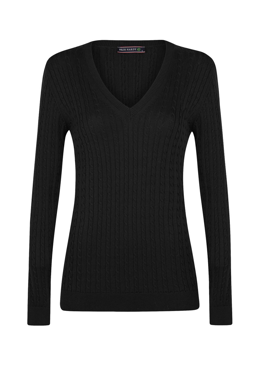 Джемпер Felix Hardy V-NECK CABLE, Black
Джемпер Felix Hardy V-NECK CABLE, Black