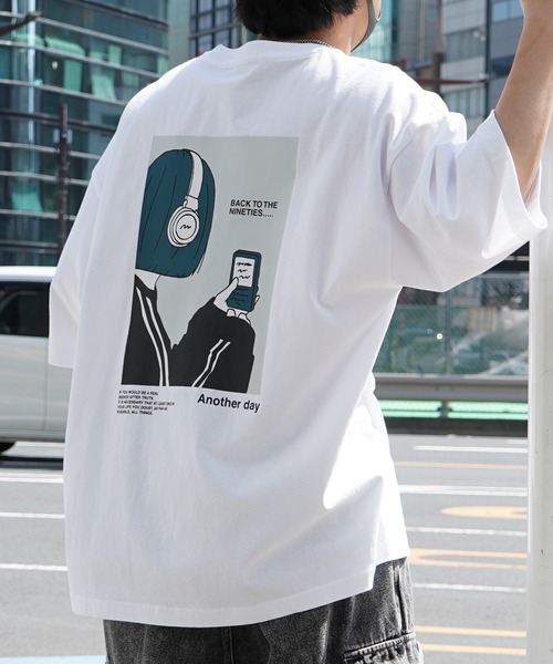 Футболка оверсайз с коротким рукавом, принт на спине, вышивка ILL'S, белый
Футболка оверсайз с коротким рукавом, принт на спине, вышивка ILL'S, белый