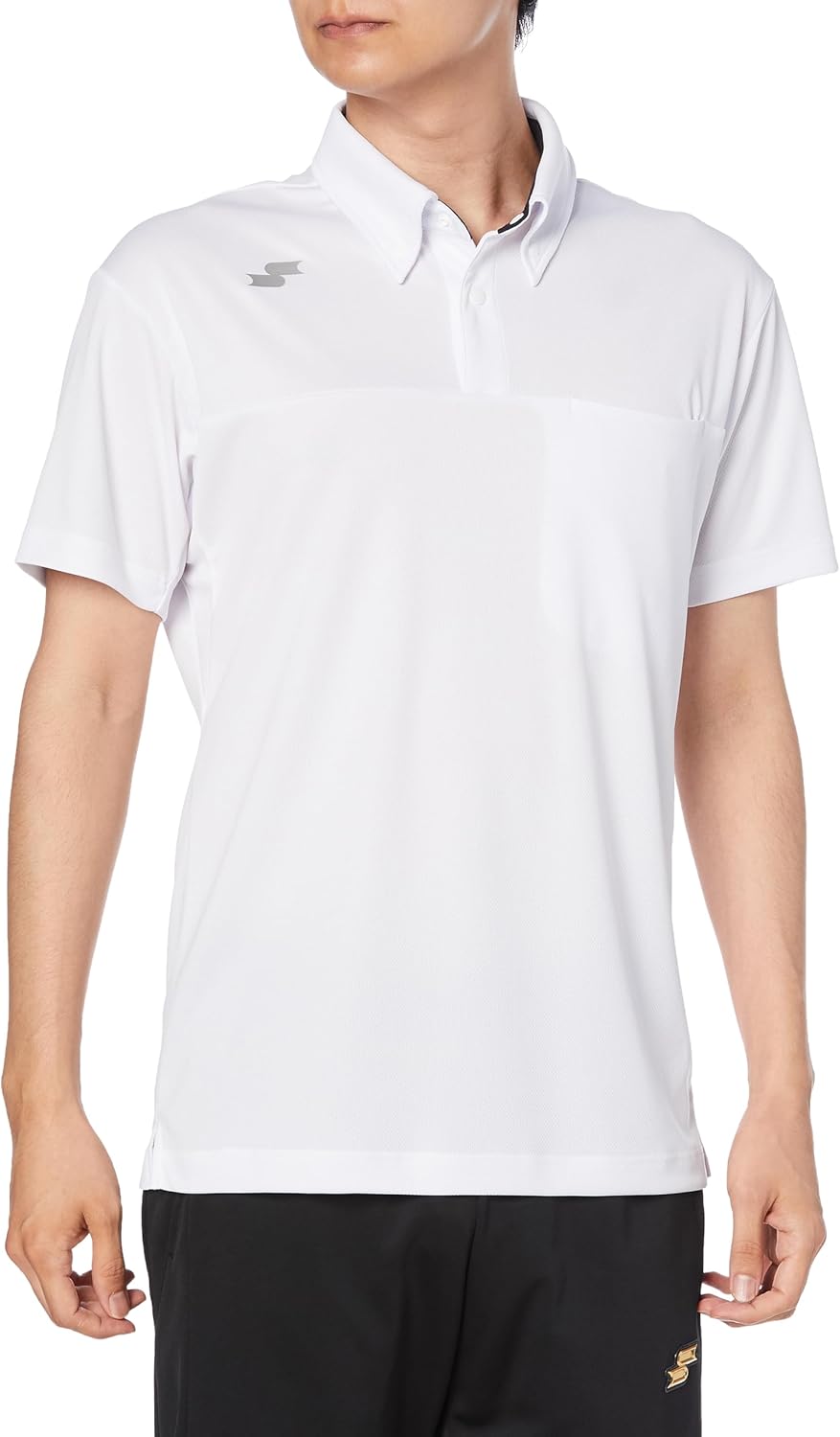 Мужская поло-рубашка SSK с коротким рукавом, на пуговицах, однотонная (с левым нагрудным карманом), белый
Мужская поло-рубашка SSK с коротким рукавом, на пуговицах, однотонная (с левым нагрудным карманом), белый