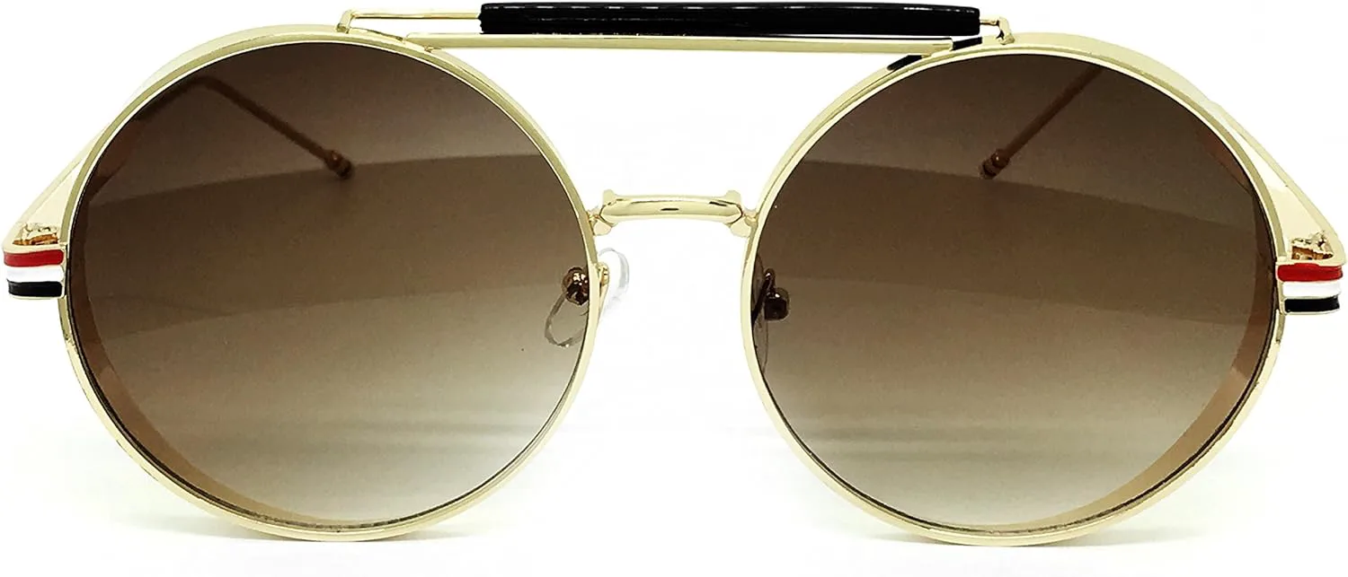 7126 Премиум-очки Revo в стиле стимпанк, большие, плоские, авиаторские, винтажные, хиппи, ретро, с зеркальными линзами (стимпанк, коричневые) O2 eyewear, Brown
7126 Премиум-очки Revo в стиле стимпанк, большие, плоские, авиаторские, винтажные, хиппи, ретро, с зеркальными линзами (стимпанк, коричневые) O2 eyewear, Brown