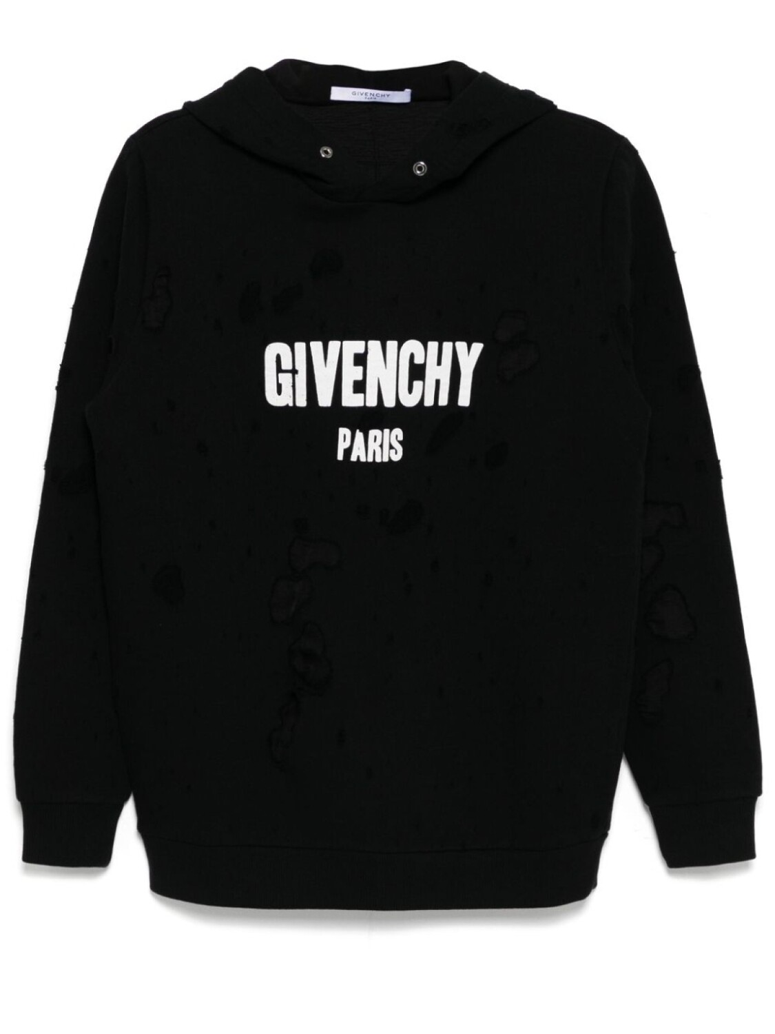 Givenchy худи с эффектом потертости и логотипом, черный
Givenchy худи с эффектом потертости и логотипом, черный