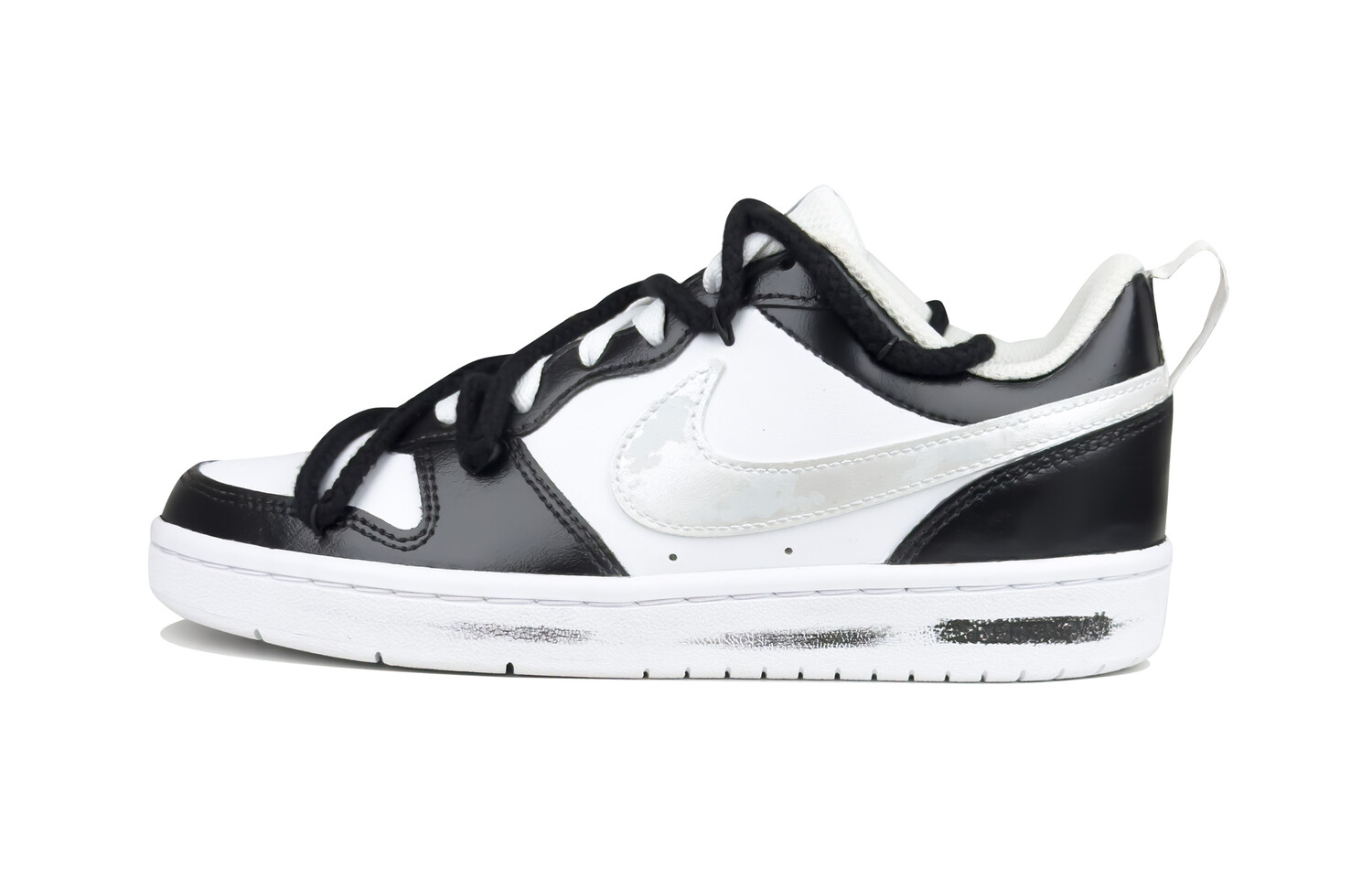 Кроссовки Nike Court Borough Skateboarding Shoes Women's Low-top Black/silver/white, черный
Кроссовки Nike Court Borough Skateboarding Shoes Women's Low-top Black/silver/white, черный